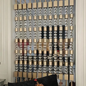 ผนัง<span class=keywords><strong>กั้น</strong></span><span class=keywords><strong>ห้อง</strong></span>แบบกระจกบล็อกเหล็กกล้าไร้สนิมขัดเงาตกแต่งตามสั่ง OEM ODM สำหรับงานวิศวกรรม - Product Image 5