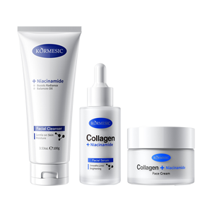 KORMESIC Private <b>Label</b> Collagen Niacinamide Anti Wrinkle Whitening Face Body Skin Care Set Rejuvenating Korean Skin Care Product - Product Image 5