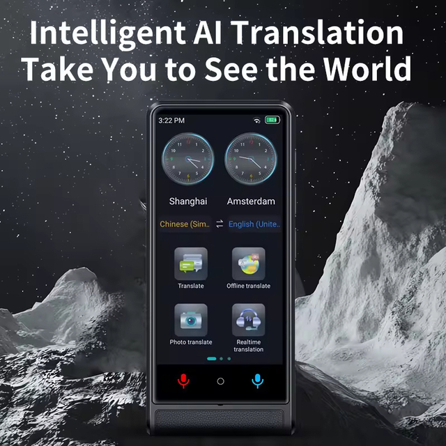 High-Quality Voice AI Translator: a Device Supporting Offline Translation Featuring Real-Time Voice AI Translation Capabilities