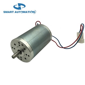 Moteur CC à balais de haute qualité à couple élevé de 63 mm, équivalent au Dunker <span class=keywords><strong>Gr63</strong></span> 12v 24v, tension personnalisée, performances de montage - Product Image 1
