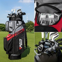 Sac de golf léger et imperméable en PU avec 14 compartiments et système de protection des clubs pour hommes et femmes, accessoires de golf