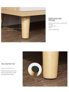 الطراز الاسكندنافي بالمنزل ، خزانة حديثة لغرفة المعيشة وغرفة النوم بسيطة قابلة للتمديد - Product Image 6