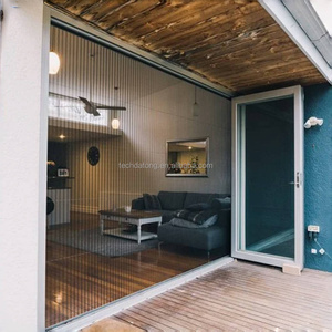 2-in-1 thiết kế hiện đại Polyester tổ ong và màn hình xếp li Rèm mất điện chức năng cho khách sạn ứng dụng - Product Image 4