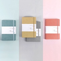 Carnet de notes A5 en cuir à pois avec reliure à anneaux, couverture en PP, reliure cousue, impression de livres - Vente en gros