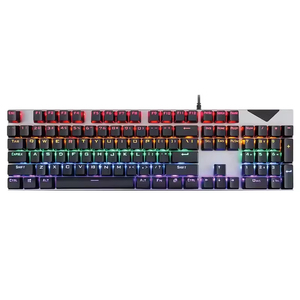 2026 Wired RGB Lighting Gaming <b>Keyboard</b> MK912 Black Full Size Metal Desktop Computer <b>Keyboard</b> Office Laptops Equipped - Product Image 1