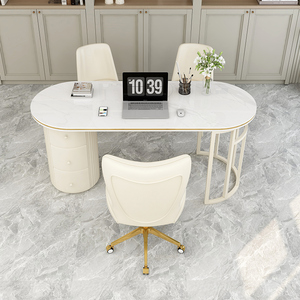 Bắc Âu thiết kế hiện đại bàn văn phòng tại nhà studio phim sang trọng cửa hàng cô dâu tư vấn tiếp tân làm đẹp bệnh viện nội thất máy tính - Product Image 5