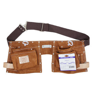Cinturón de cuero Herramientas Uñas residuos Carpintero Bolsa de cuero - Product Image 6
