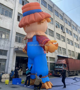 Figurines publicitaires géantes gonflables en forme <span class=keywords><strong>humaine</strong></span>, poupées gonflables de dessins animés - Product Image 5