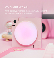 Panel de Luz LED Inteligente RGB para Controlador de Música Mix Acid, Sensor de Ritmo Modular Inteligente para Juegos, Control Moderno