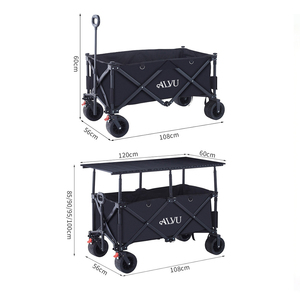 Carrito <span class=keywords><strong>de</strong></span> Mercado Plegable Eléctrico Ajustable <span class=keywords><strong>de</strong></span> Cuatro Ruedas 60X120CM para Camping, con Mesa y Toldo <span class=keywords><strong>de</strong></span> Varios Tamaños, Logotipo Personalizado OEM - Product Image 5