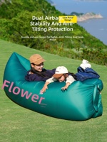 Canapé gonflable portable d'extérieur à double chambre, anti-fuite, anti-basculement, pour le camping, la plage et les pique-niques
