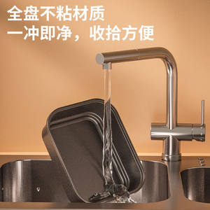 Parrilla Eléctrica Multiusos AUX 1501W-2000W Antiadherente de Doble Función para Uso Doméstico, Combinación de Olla Caliente y Barbacoa - Product Image 3