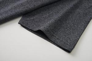 เสื้อยืดคอกลมแขนสั้นของผู้ชายทรงปกติสีดำเทาปรับแต่งได้ตาม100% - Product Image 6