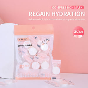 Yousha Compressed <span class=keywords><strong>Facial</strong></span> <span class=keywords><strong>Mask</strong></span> <span class=keywords><strong>Sheet</strong></span> 20 Stück Hautpflege Tragbare Vlies <span class=keywords><strong>Diy</strong></span> Gesichts maske Papier Münz gewebe für Reisen Ym002 - Product Image 2