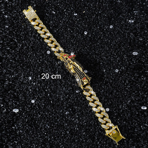 Hot Selling Personalized Men's Punk Popular Design Unique Charm Bracelet Portrait Geometric Chain Bracelets Trendy Jewelry - Product Image 5