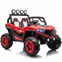Voiture électrique pour enfants, véhicule tout-terrain à 4 roues, voiture jouet en plastique télécommandée pour garçons et filles de 6 mois à 12 ans