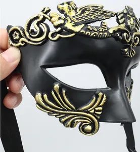 Nicro Halloween Kostuum Feest Carnaval Maskerade Bal Grieks Romeinse Krijger Antiek Retro Half Gezicht Halloween Masker