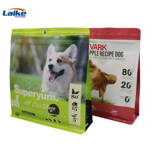Sacs d'emballage pour aliments pour animaux de compagnie en plastique à fond plat personnalisés, 500 g, 1 kg, 2 kg, 5 kg, 10 kg, 20 kg, sacs pour aliments pour chats <span class=keywords><strong>et</strong></span> chiens - Product Image 5