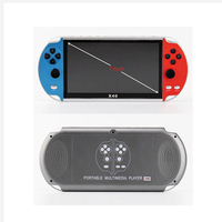 NUEVO X40 Video Game 7,1 pulgadas LCD Double Rocker Portable Handheld Retro Game Console Video MP5 Player TF Card 3000 Game