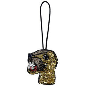 バッグ吊りロープチャームタイガーエレファントゼブラキャメルパッチクジラビーズアップリケバッグ装飾 - Product Image 5