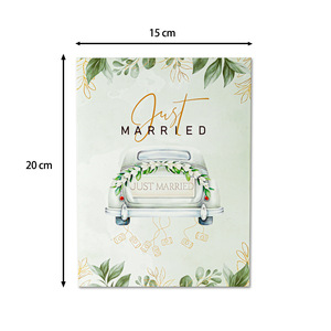 Nouvelle carte de mariage 3D Saint Valentin <span class=keywords><strong>lettre</strong></span> d'invitation de mariage carte de décoration de fête de mariage - Product Image 5