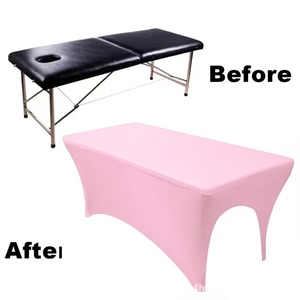 Elastic Cloth Modern <b>Beauty</b> Salon <b>Bed</b> <b>Cover</b> for Eyelash Grafting Massage Portable Adjustable Stretchy Table Sheet Bedroom Mall - Product Image 6