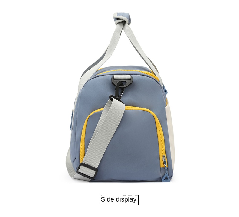 Small Gym Tote Bag - Unisex Duffle with Shoe Compartment