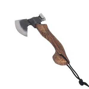Hache de <span class=keywords><strong>pompier</strong></span> de qualité industrielle avec manche en bois, design ergonomique antidérapant, construction de technologie avancée - Product Image 1