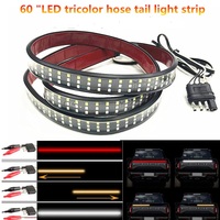 60 ''1.5m 12V LED bande de feu arrière clignotant feu de réserve de frein lampe d'avertissement pour barre lumineuse de hayon automatique