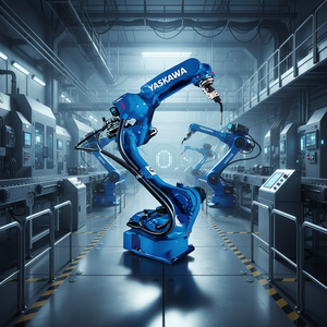 Robot industriel multi-articulations vertical 6 axes GP280L, moteur servo-électrique, charge utile de 280 kg pour la manutention et la palettisation - Product Image 1