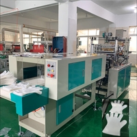 Fabricant professionnel de machines à film pour gants en PE, machine à gants longs en plastique PP PE