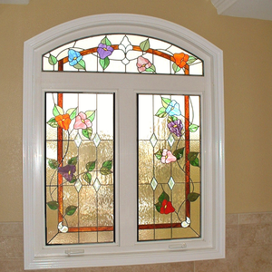 Tùy chỉnh mô hình trang trí màu kính tấm rắn màu Nhà thờ kính thiết kế trực tiếp nhà sản xuất - Product Image 3