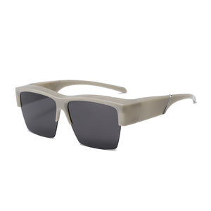 Lunettes de soleil polarisées SPOEN, monture rectangulaire en TR90, protection UV400, unisexes, mode, pour la conduite - Product Image 4