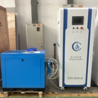 Azote d'oxygène liquide industriel 10L pour l'utilisation hospitalière Composants de base y compris l'engrenage de boîte de vitesses PLC moteur