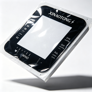 Panel de Membrana Personalizado OEM para Medidor Digital de Presión Arterial, Pantalla Adhesiva de PC PET con Impresión de Seda - Product Image 5