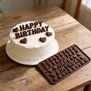 Moldes <span class=keywords><strong>de</strong></span> Silicona Rectangulares para Letras y Números, Reutilizables para Chocolate, Dulces, Símbolos <span class=keywords><strong>de</strong></span> Cumpleaños, Pasteles, Galletas y Cubitos <span class=keywords><strong>de</strong></span> Hielo - Product Image 3