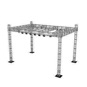 Dragonstage 2024 기계 강철 원형 지붕 트러스 설계, 강관 지지 트러스 건조 스마트 공간 트러스 geelian