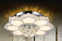 Lampe en cristal moderne de conception nouvelle, prix d'usine bon marché, décoration de la maison, lustre en cristal