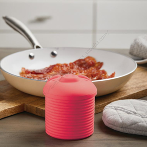 Recipiente de Silicona de Grado Alimenticio con Forma de Cerdito para Recoger Grasa de Tocino, Accesorios de Cocina Syh431 al por Mayor - Product Image 1