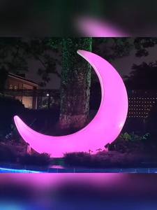 Sedia a dondolo con Patio esterno a forma di <span class=keywords><strong>luna</strong></span> <span class=keywords><strong>crescente</strong></span> IP65 classificato per parco giardino e mobili decorativi natalizi - Product Image 6