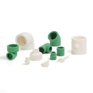 Factory Supplier Ppr Fitting Plastic Plumbing Pipe Connector Ppr Pipe Fitting For Water Supply