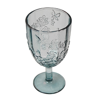 Gobelets en verre vintage personnalisés, gravés en relief, motif floral, design de mariage, style minimaliste, verre à vin et à eau, brevet exclusif