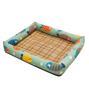 Breathable <b>Cooling</b> Pet <b>Bed</b> for <b>Summer</b> Soft Comfortable <b>Dog</b> <b>Cooling</b> <b>Bed</b> with Non Slip Bottom for Small Medium Pets - Product Image 1