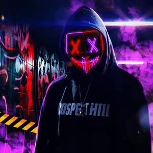 Máscara Facial LED de Halloween 2025, Máscara Divertida con Cable <span class=keywords><strong>EL</strong></span> de Neón Brillante, Máscara Luminosa de la Purga - Product Image 2