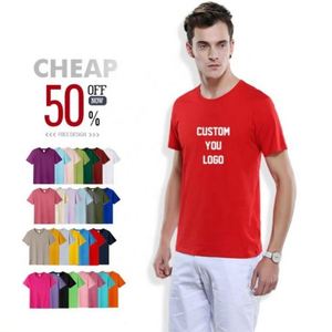 OEM/ODM Custom Logo Printed Knitted Heavyweight 100% Cotton Oversized Plus Size T Shirt for Men Women Anti-Pilling Breathable - Product Image 2