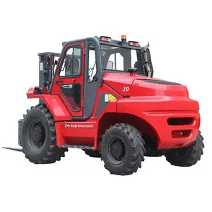 China Ruw Terrein 3ton Heftruck Telescopische Vork Lift Truck Gemaakt In China