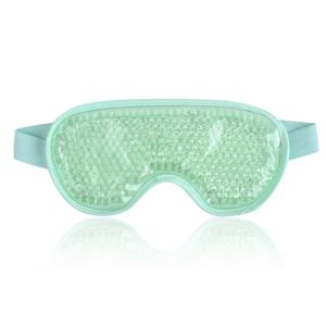 Luxuriöse Perlen-Kühlmaske für die Augen - Flexible Kältekompresse gegen Augenringe und Sinusdruck - Sicherer, Anpassbarer Sitz - Product Image 4
