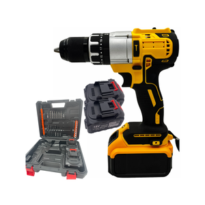 <span class=keywords><strong>Perceuse</strong></span> <span class=keywords><strong>sans</strong></span> <span class=keywords><strong>fil</strong></span>, tournevis <span class=keywords><strong>sans</strong></span> <span class=keywords><strong>fil</strong></span> <span class=keywords><strong>sans</strong></span> balais avec batteries 21V, <span class=keywords><strong>perceuse</strong></span> à <span class=keywords><strong>percussion</strong></span> 40-80Nm, 13mm, mandrin <span class=keywords><strong>sans</strong></span> clé en métal - Product Image 4