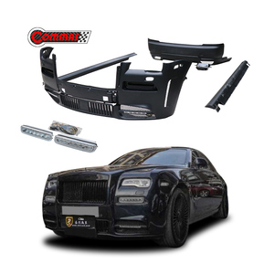 2010-2019 MSY Style Carbon Fiber+Fiberglass Body <b>Kit</b> for <b>Rolls</b> Royce Ghost 2th Generation Front Bumper Side Skirts Rear Spoiler - Product Image 1