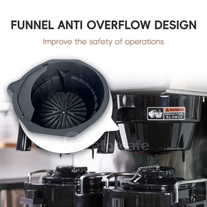 Высокомощная кофемашина для быстрого заваривания с цветным дисплеем, из нержавеющей стали, автоматическая капельная кофеварка с фильтром - Product Image 5